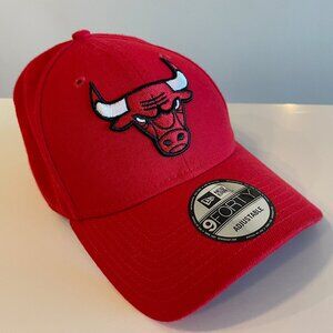 New Era Chicago Bulls 9 Forty Red Strapback Cap